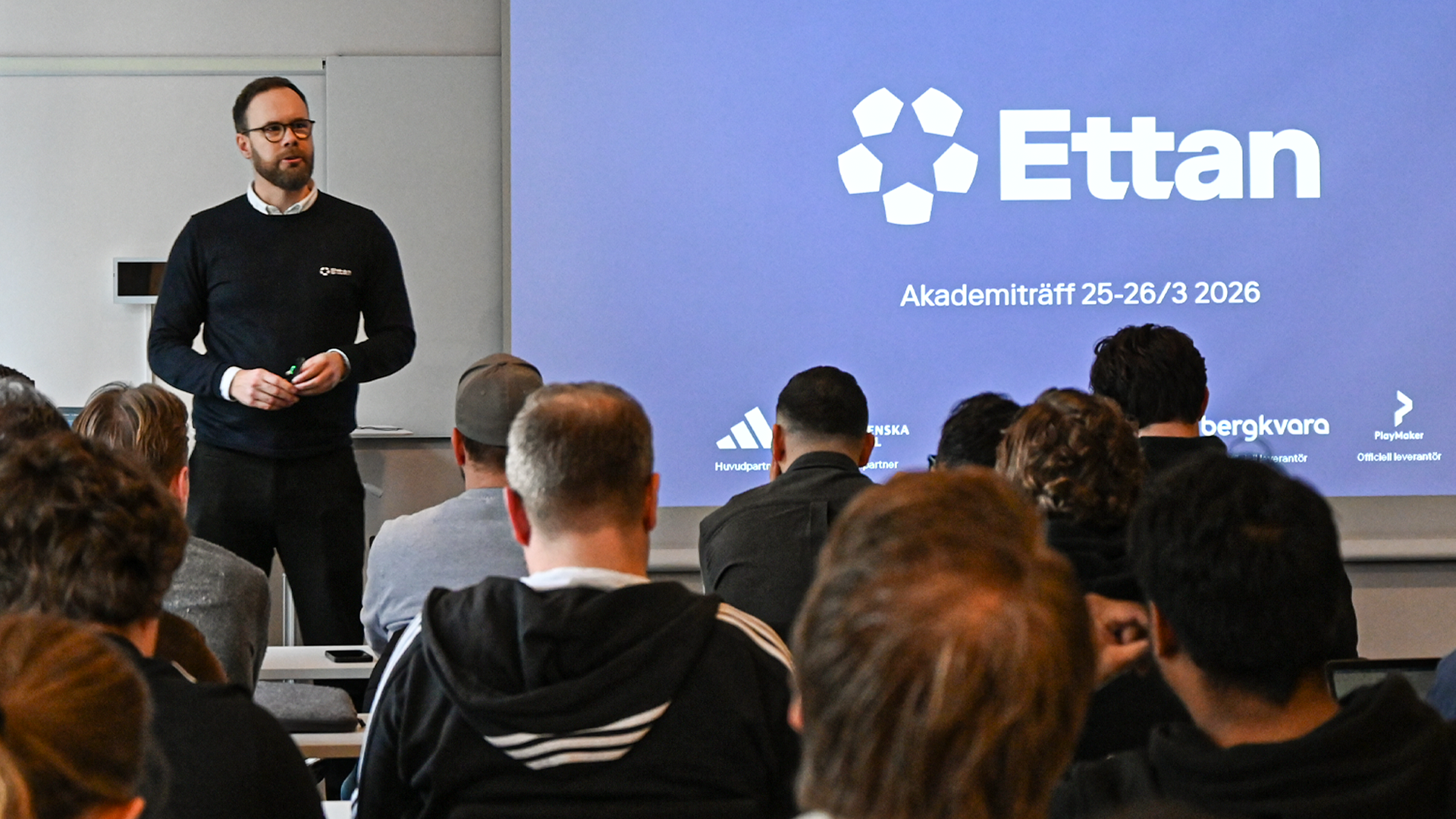Hög energi på Ettans första akademiträff